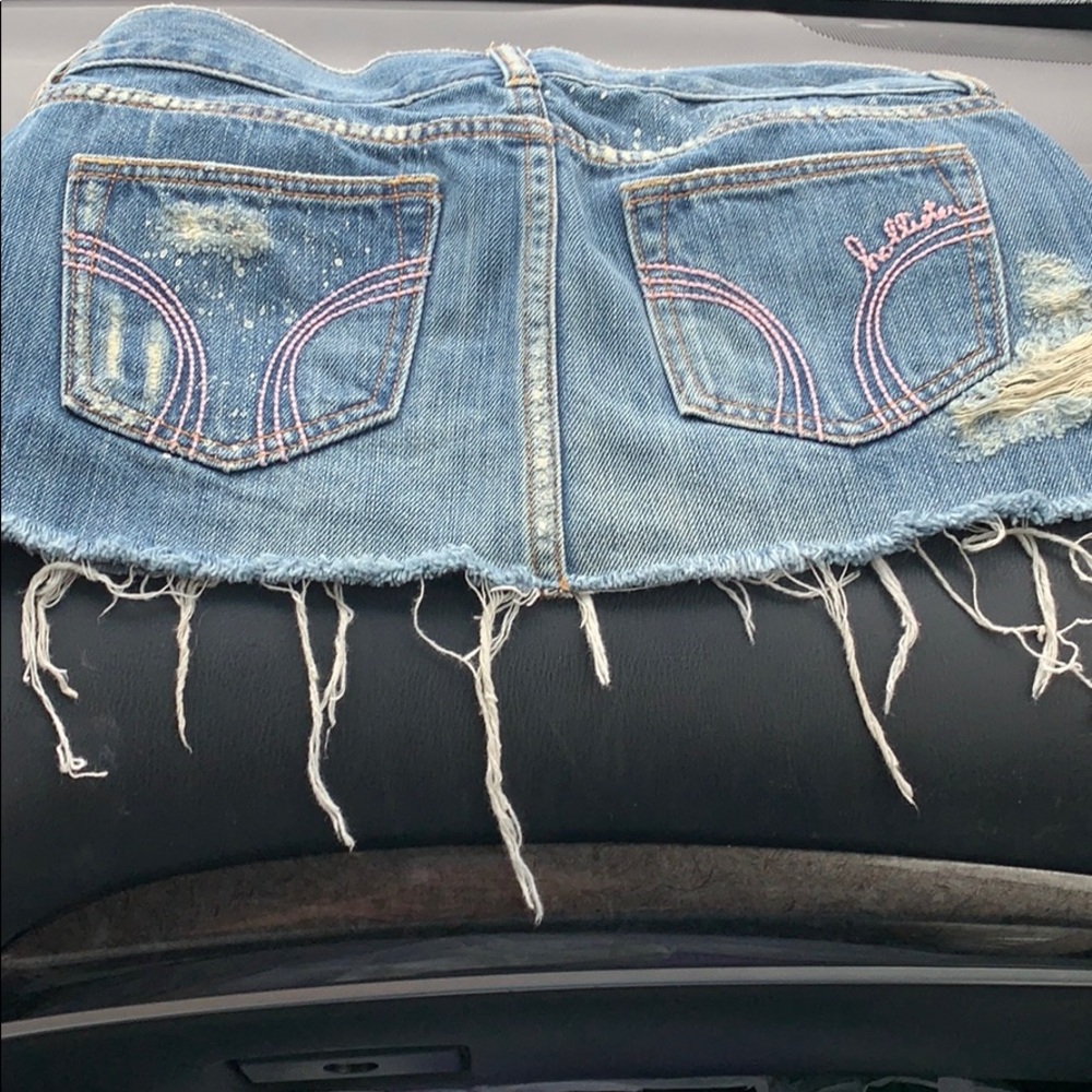 Vintage Hollister company Jean Skirt size 0